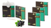 Aarogyam Herbals 100% Tobacco & Nicotine Free Cigarette For Relieve Stress & Mood Enhance Product For Smokers - 10 Sticks In Each Packet (Black Current Flavour, Pack Of 5)